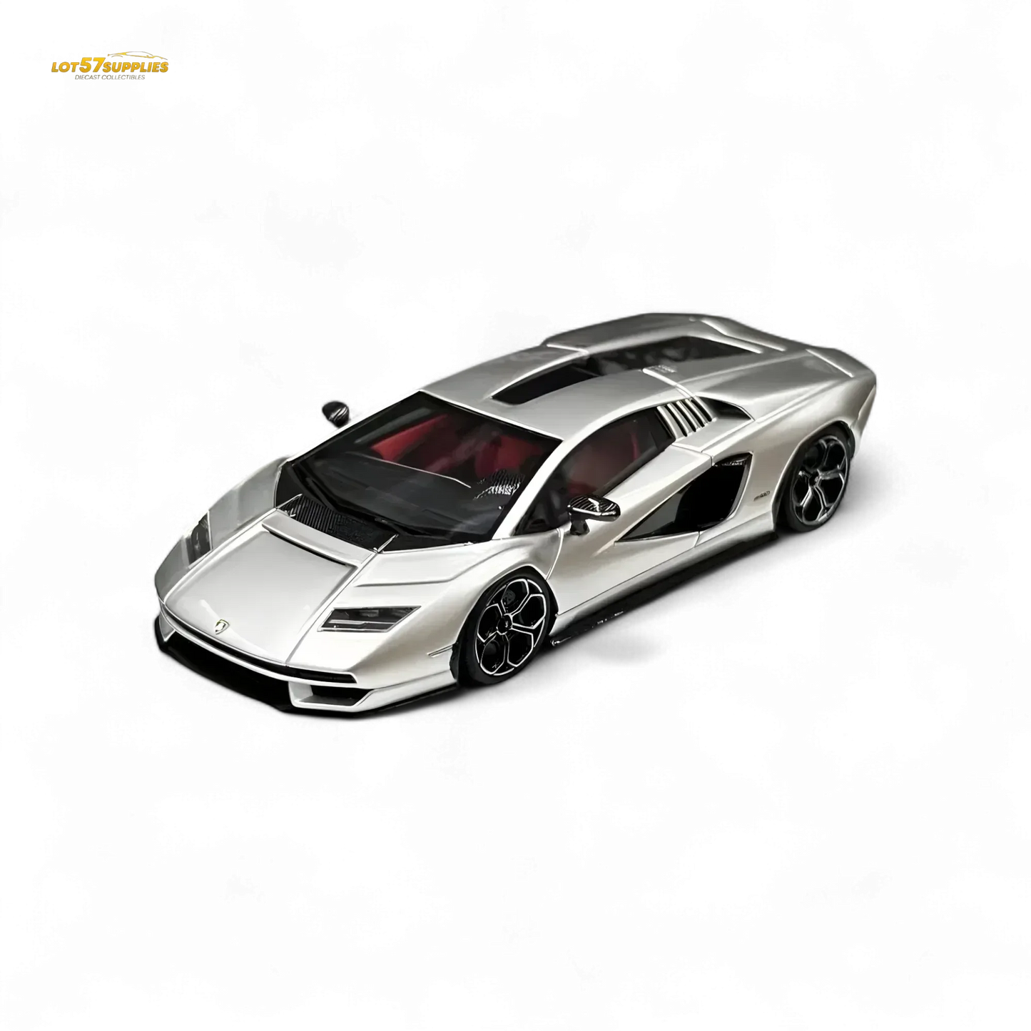 Fuelme Model NEO COUNTACH LPI 800-4 ARGENTO LUNA 1:64 Resin - ToylandEU
