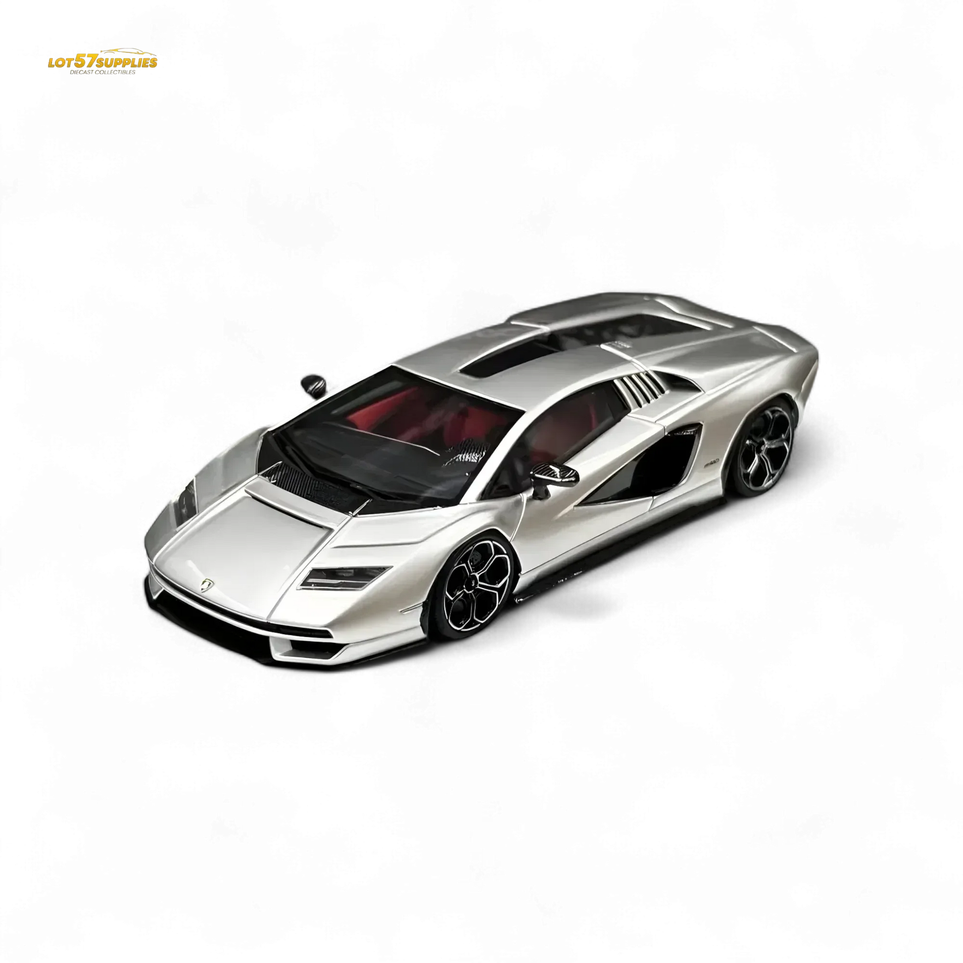 Fuelme Model NEO COUNTACH LPI 800-4 ARGENTO LUNA 1:64 Resin - ToylandEU