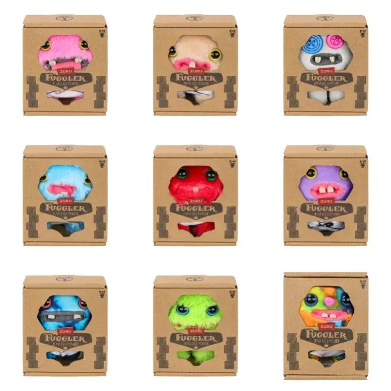 Fuggler Baby Plush Toys Set Cute Kawaii Monster Dolls - ToylandEU