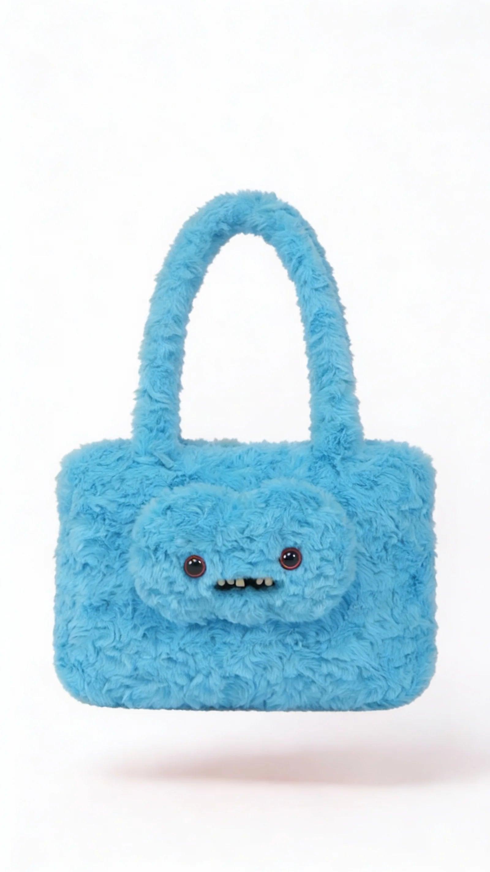 Fuggler Crossbody Bag | Wide Eyed Monster Plush | Toylandeu