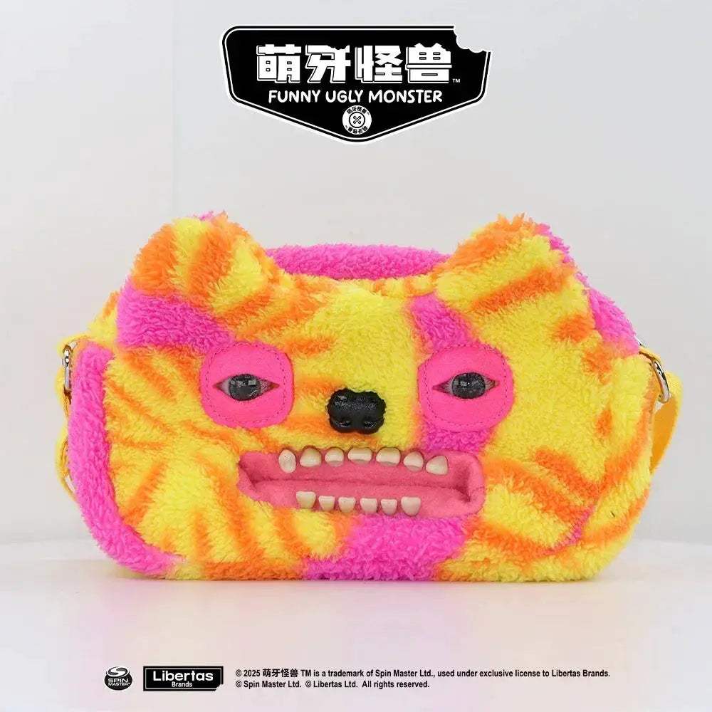 Fuggler Crossbody Plush Bag Tie Dye Ugly Cute Monster - ToylandEU