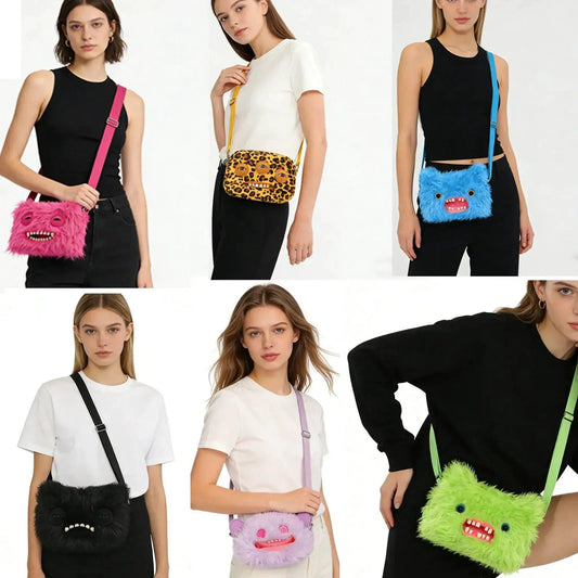  Fuggler Fluffy Crossbody Bag Plush Toy 100 Original Gift -  ToylandEU™
