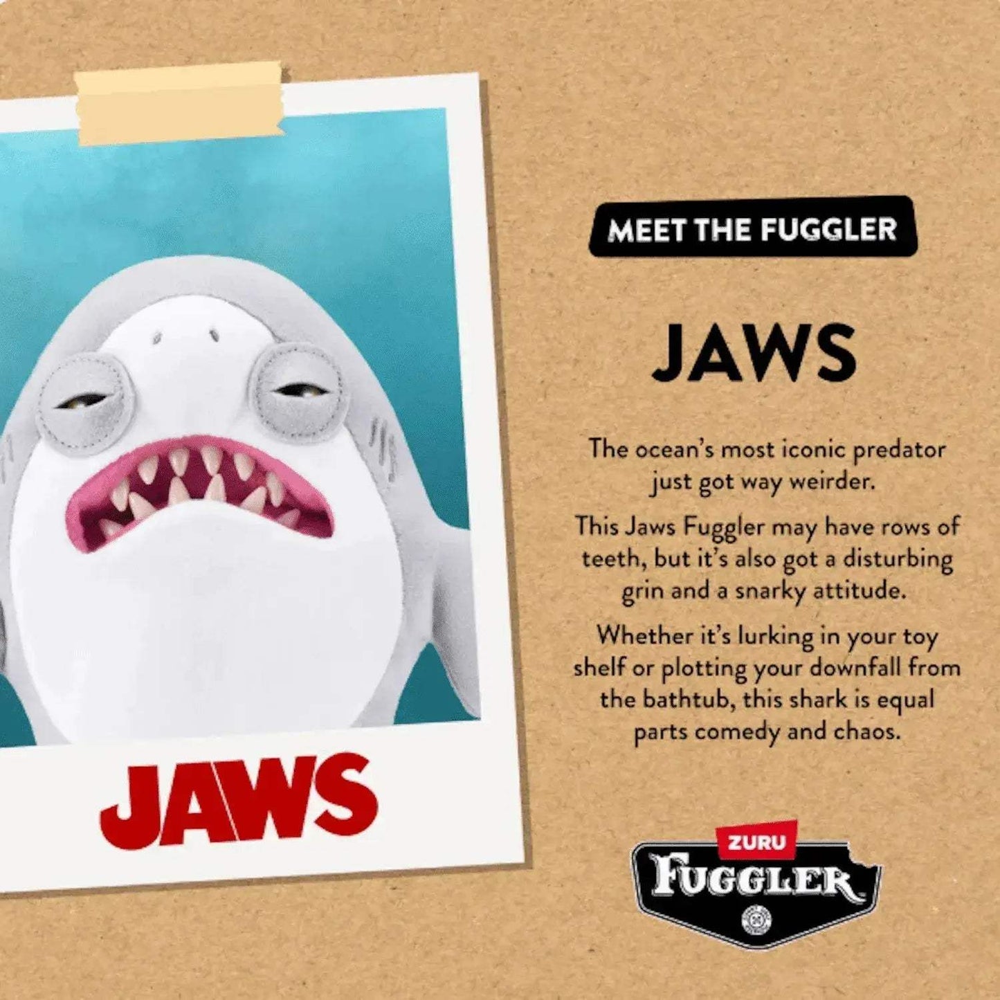 Fuggler Jaws Doll Plush Ugly Cute Monster Collectible Toy - ToylandEU
