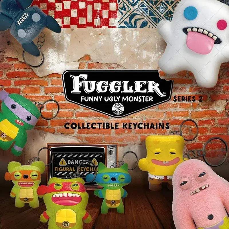 Fuggler Keychain Ugly Teeth Monster Action Figure Collectible - ToylandEU