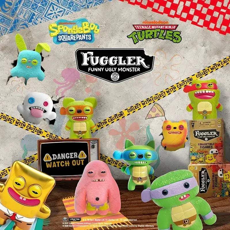 Fuggler Keychain Ugly Teeth Monster Action Figure Collectible - ToylandEU