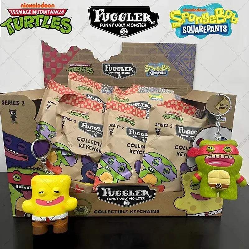 Fuggler Keychain Ugly Teeth Monster Action Figure Collectible - ToylandEU