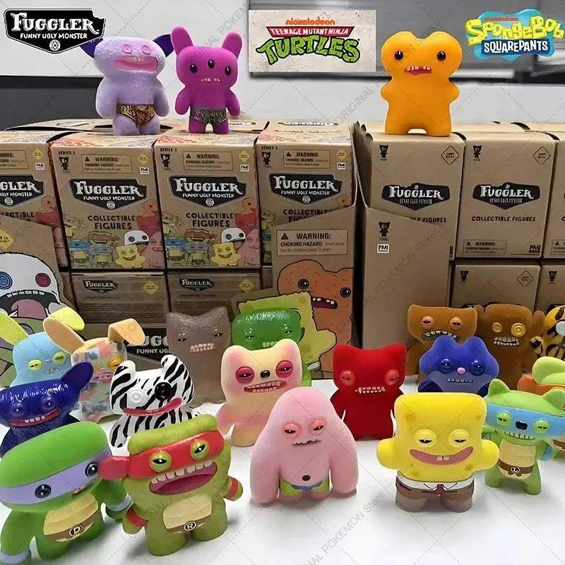 Fuggler Keychain Ugly Teeth Monster Action Figure Collectible - ToylandEU