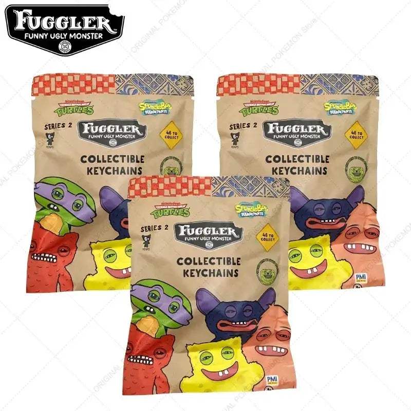 Fuggler Keychain Ugly Teeth Monster Action Figure Collectible - ToylandEU