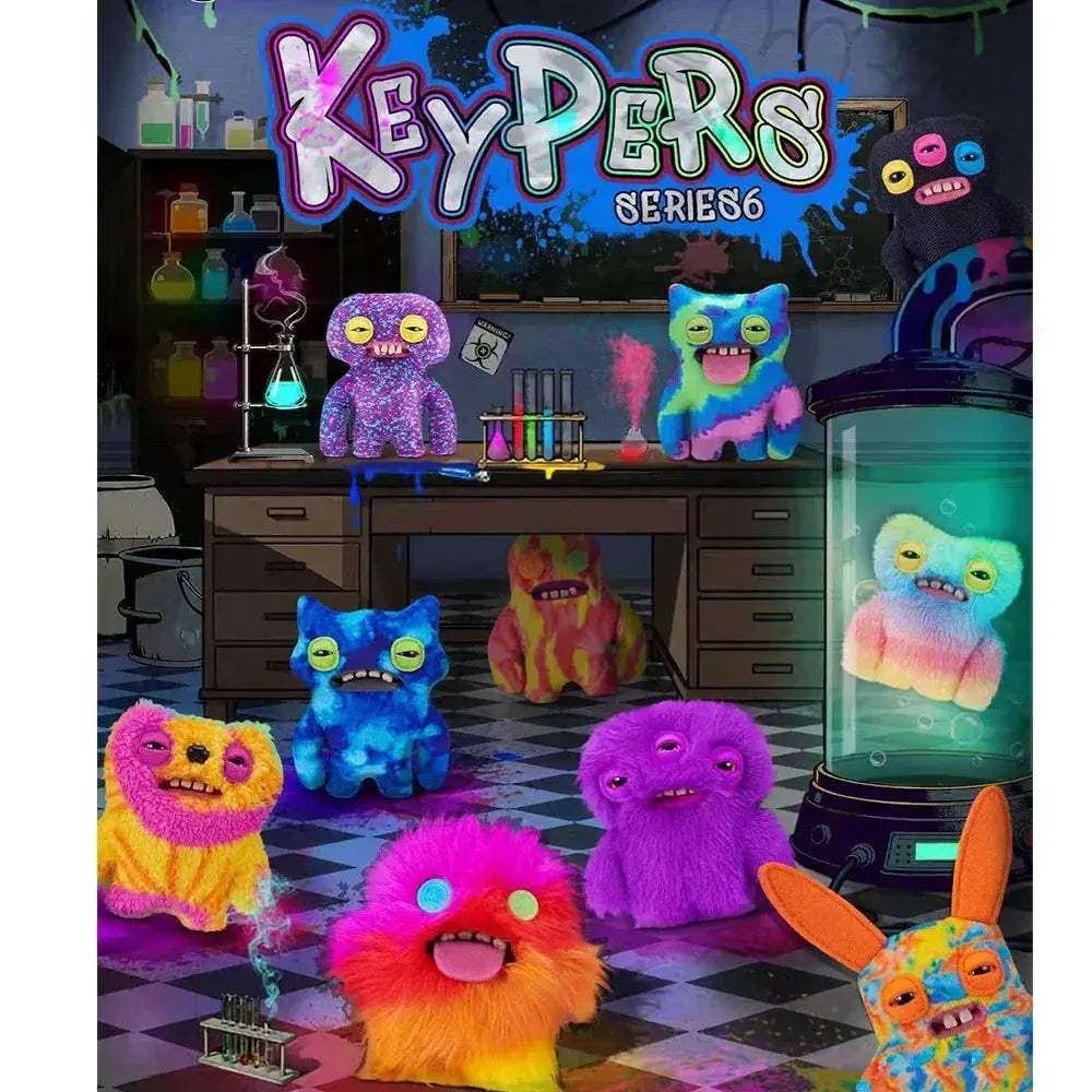 Fuggler Keypers Plush Blind Box Toy Surprise Collectible Hanging - ToylandEU