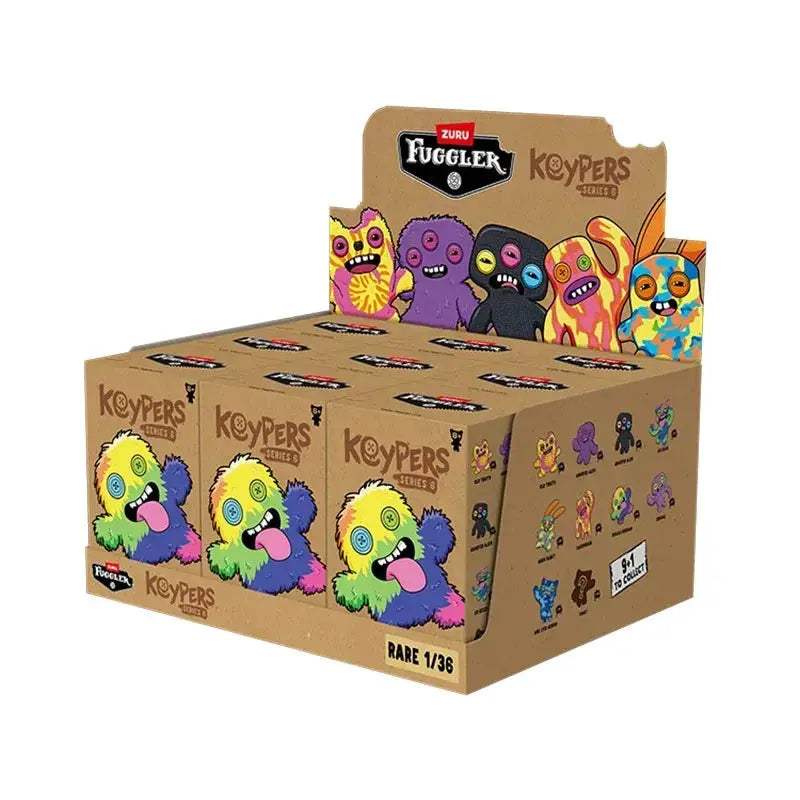 Fuggler Keypers Plush Blind Box Toy Surprise Collectible Hanging - ToylandEU