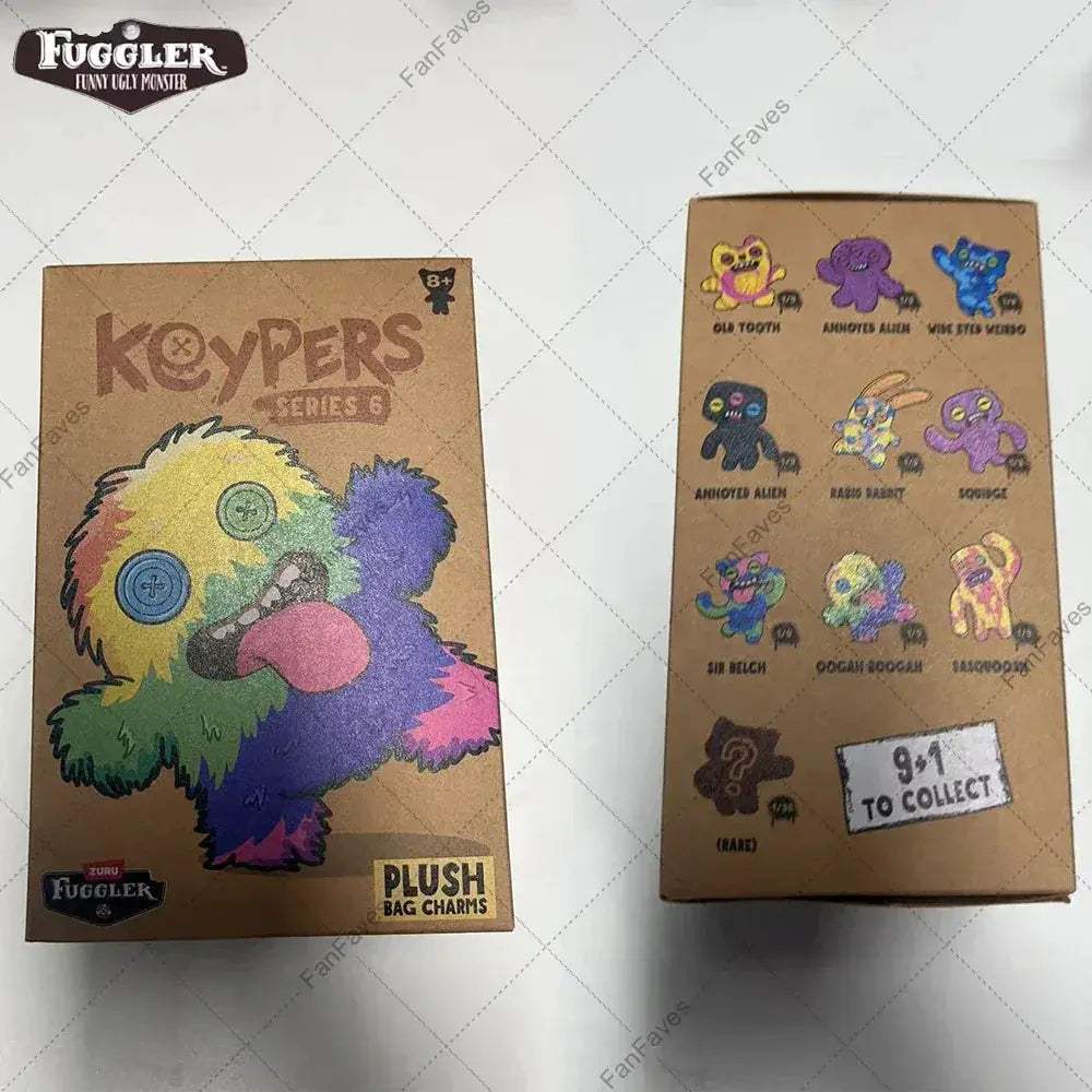 Fuggler Keypers Plush Blind Box Toy Surprise Collectible Hanging - ToylandEU