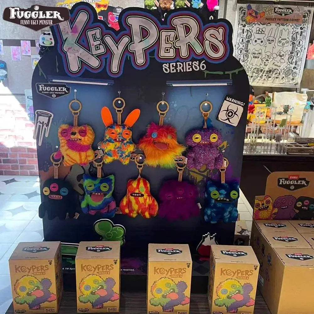 Fuggler Keypers Plush Blind Box Toy Surprise Collectible Hanging - ToylandEU