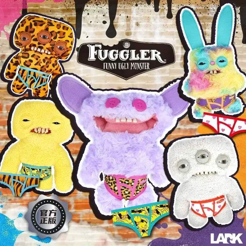 Fuggler Monster Plush Doll With Big Teeth Keychain - ToylandEU