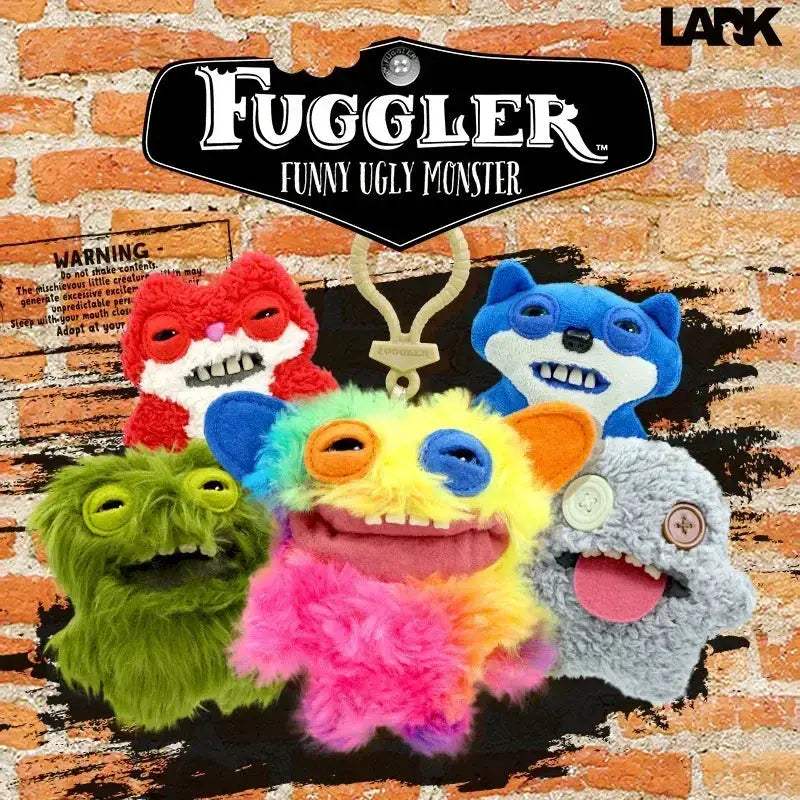 Fuggler Monster Plush Doll With Big Teeth Keychain - ToylandEU