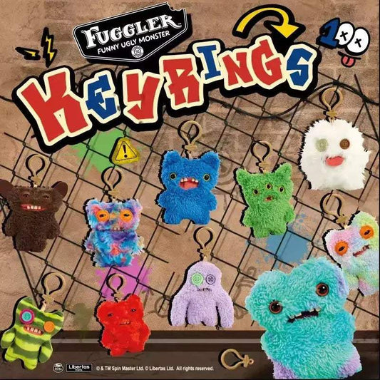  Fuggler Monster Plush Keychain 10cm Soft Gift For Kids -  ToylandEU™