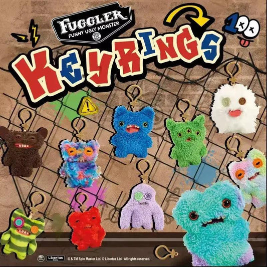  Fuggler Monster Plush Keychain 10cm Soft Gift For Kids -  ToylandEU™