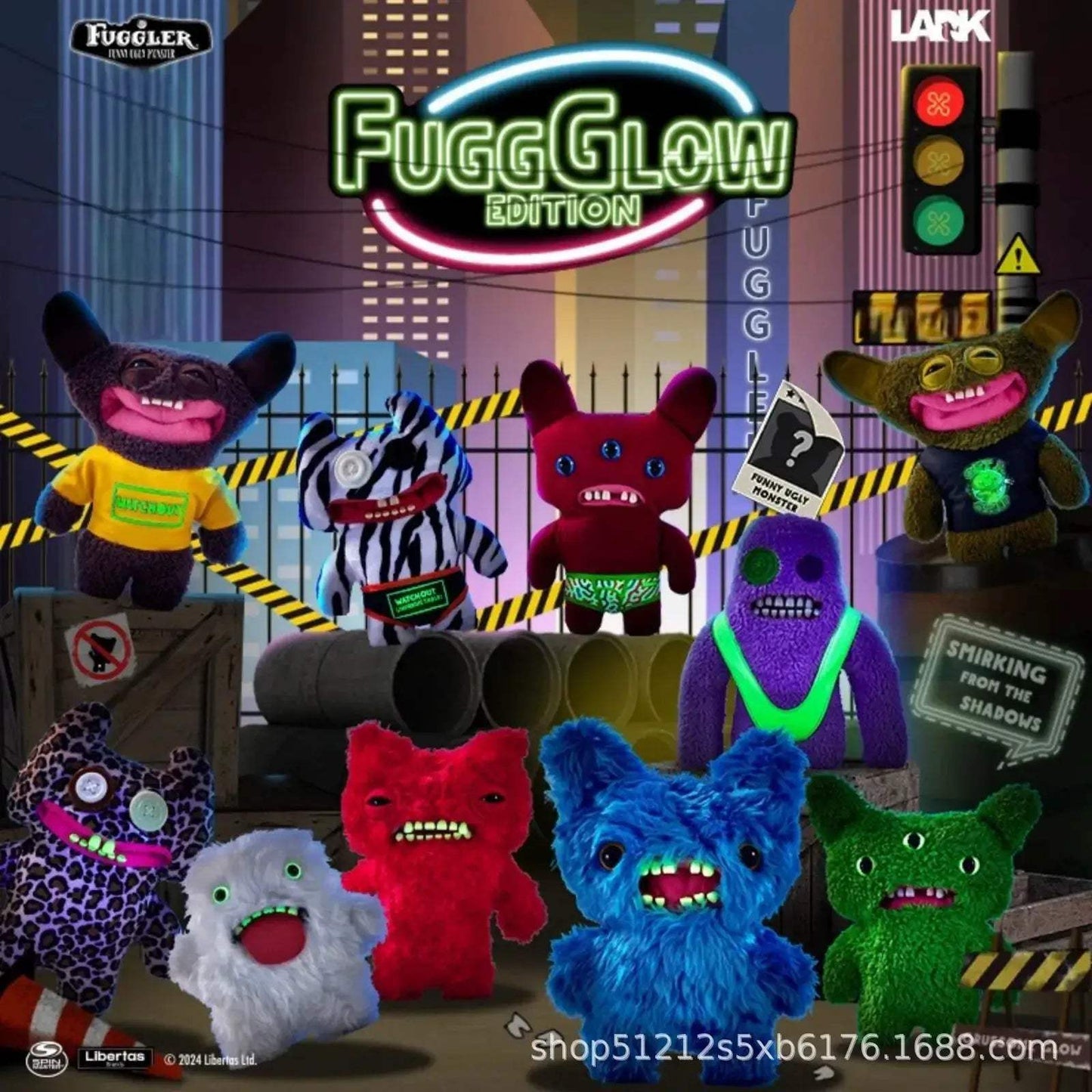 Fuggler Monster Teeth Plush Keychain Gift For Kids - ToylandEU