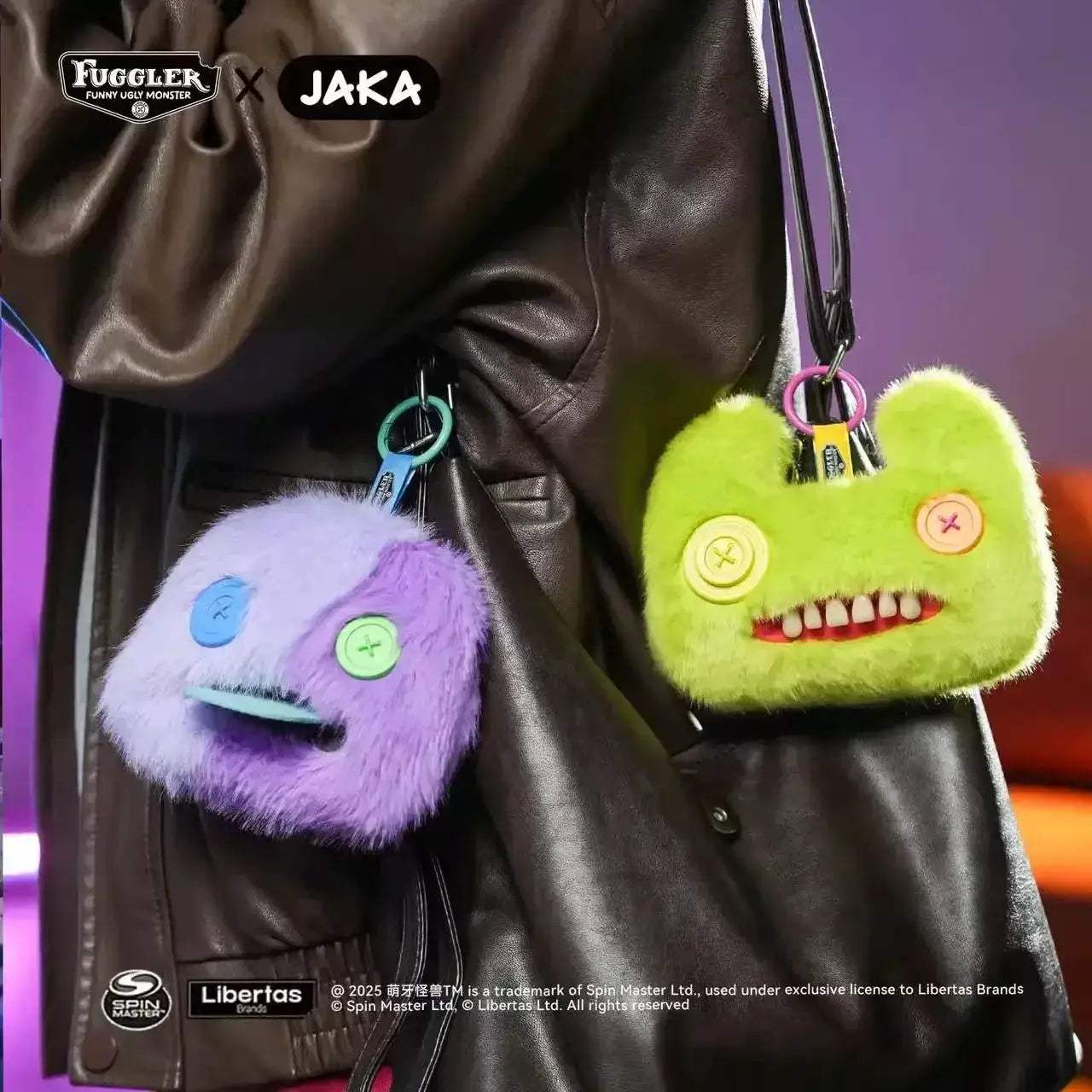 Fuggler Plush Coin Purse Keychain Monster Collectible - ToylandEU