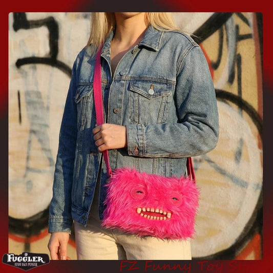 Fuggler Plush Crossbody Bag | Big Head Monster | Toylandeu