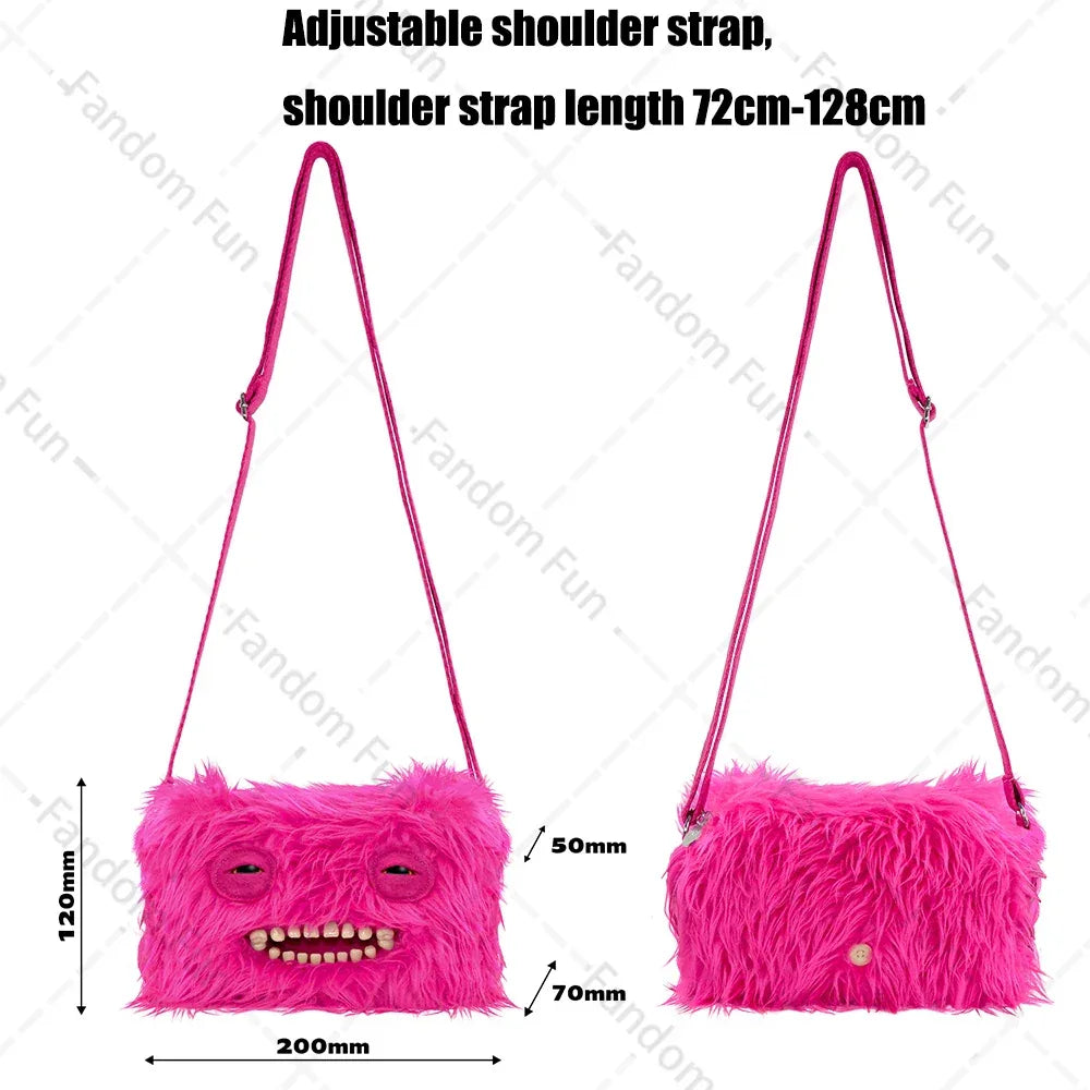 Fuggler Plush Crossbody Bag Monster Tote Wide Eyed - ToylandEU