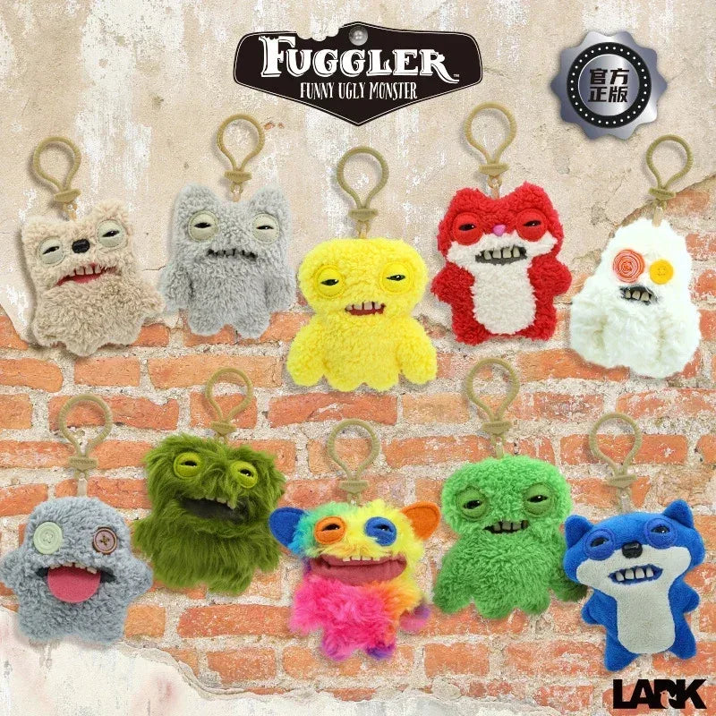 Fuggler Plush Keychain Monster Funny Ugly Cute Rabbit Toy - ToylandEU