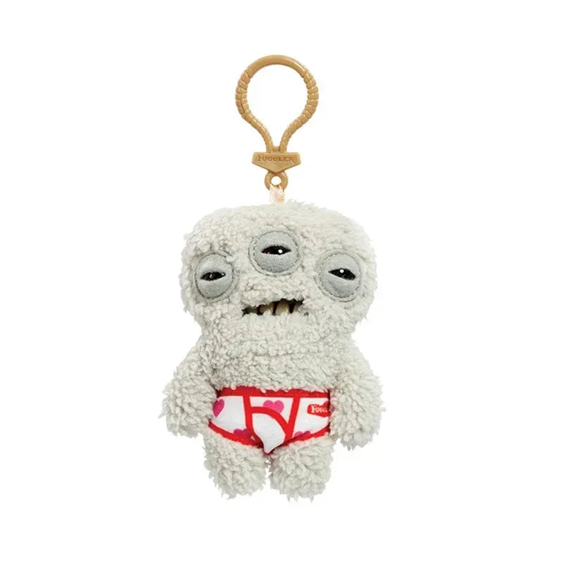 Fuggler Plush Keychain Monster Funny Ugly Cute Rabbit Toy - ToylandEU