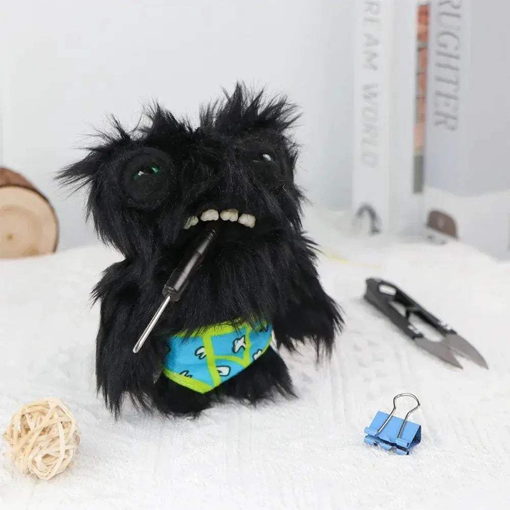 Fuggler Plush Keychain Ugly Grin Monster Cute Backpack Accessory - ToylandEU