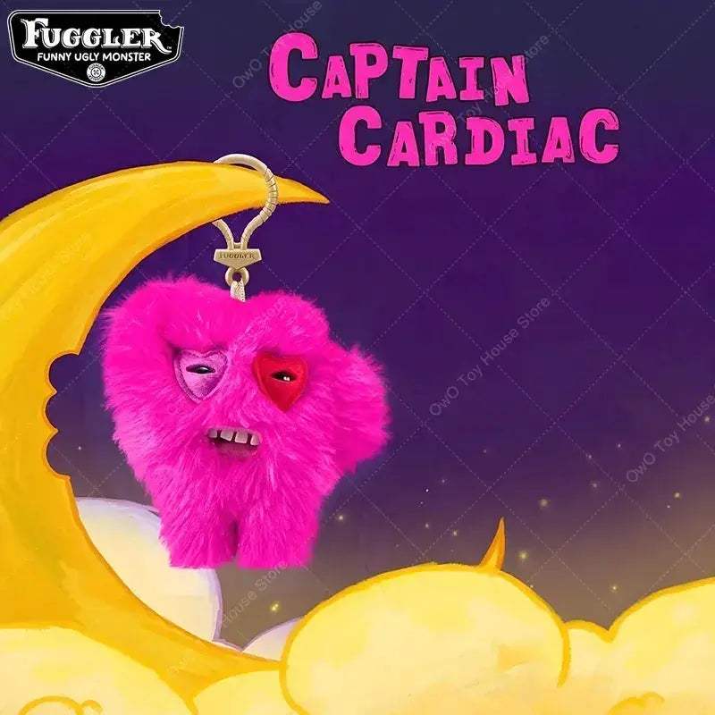 Fuggler Plush Keychain Ugly Teeth Monster Collectible Toy - ToylandEU