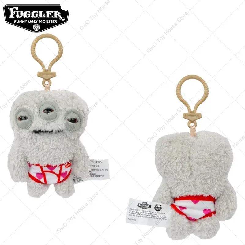 Fuggler Plush Keychain Ugly Teeth Monster Collectible Toy - ToylandEU