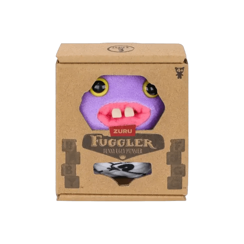 Fuggler Plush Monster Baby Ugly Toy With Oogah Screech - ToylandEU
