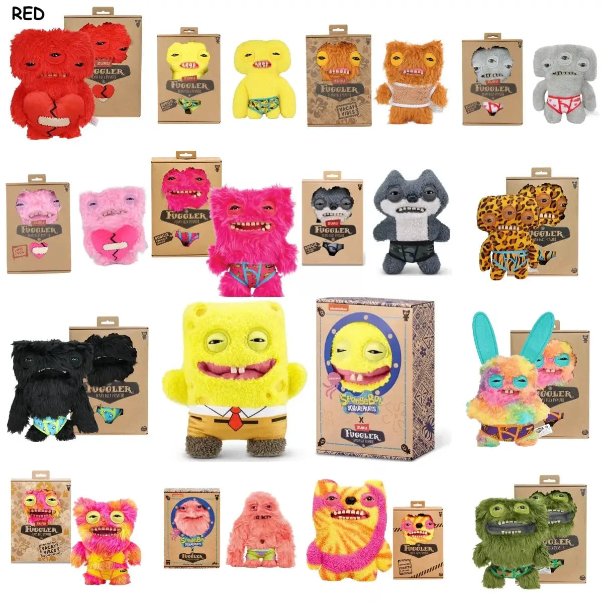  Fuggler Plush Monster Ugly Teeth Toy Laughs Collectors -  ToylandEU™