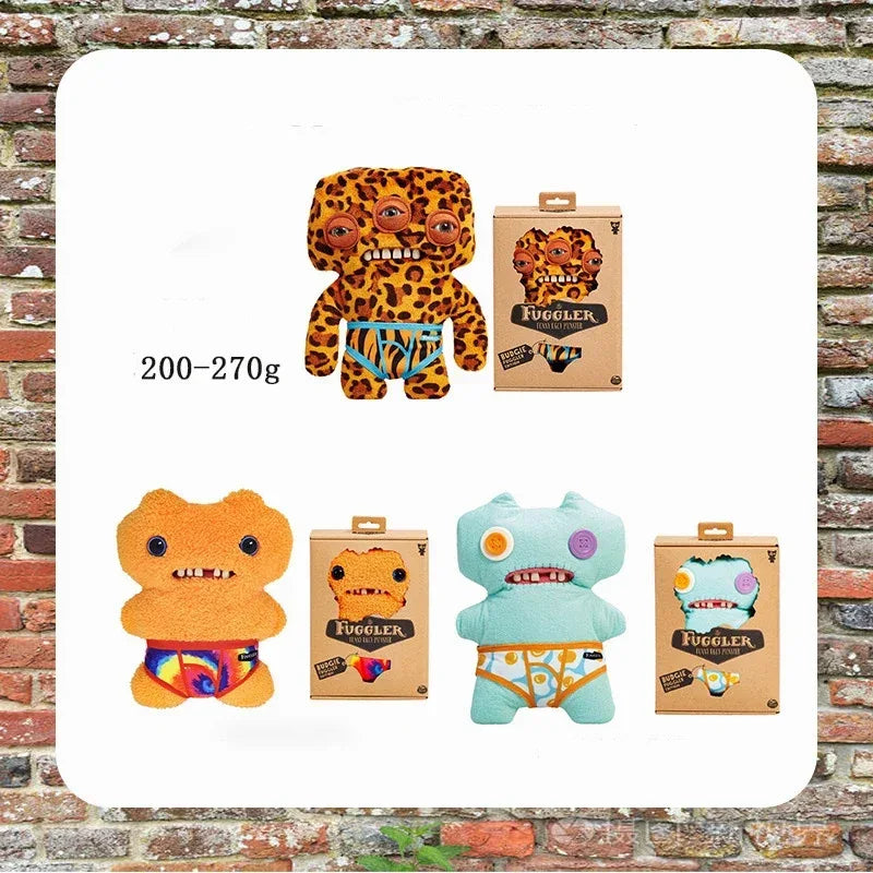 Fuggler Plush Monster With Wide Eyes Soft Stuffed Doll - ToylandEU