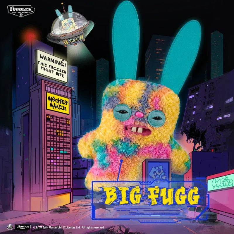 Fuggler Plush Toy 47CM Soft Kawaii Ugly Teeth Monster - ToylandEU