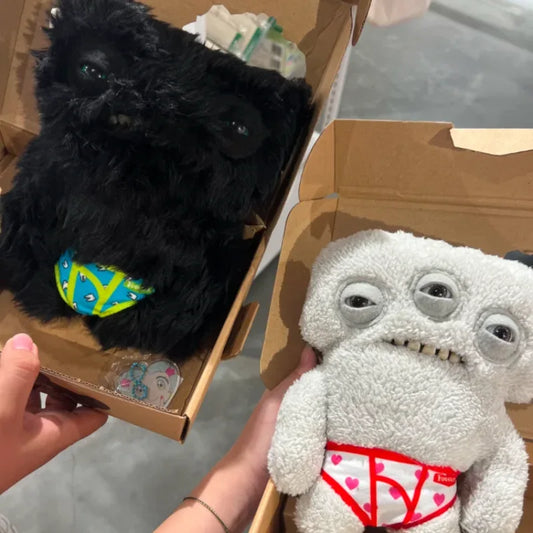 Fuggler Plush Toy Ugly Creature Wide Eyed Monster Collectible - ToylandEU