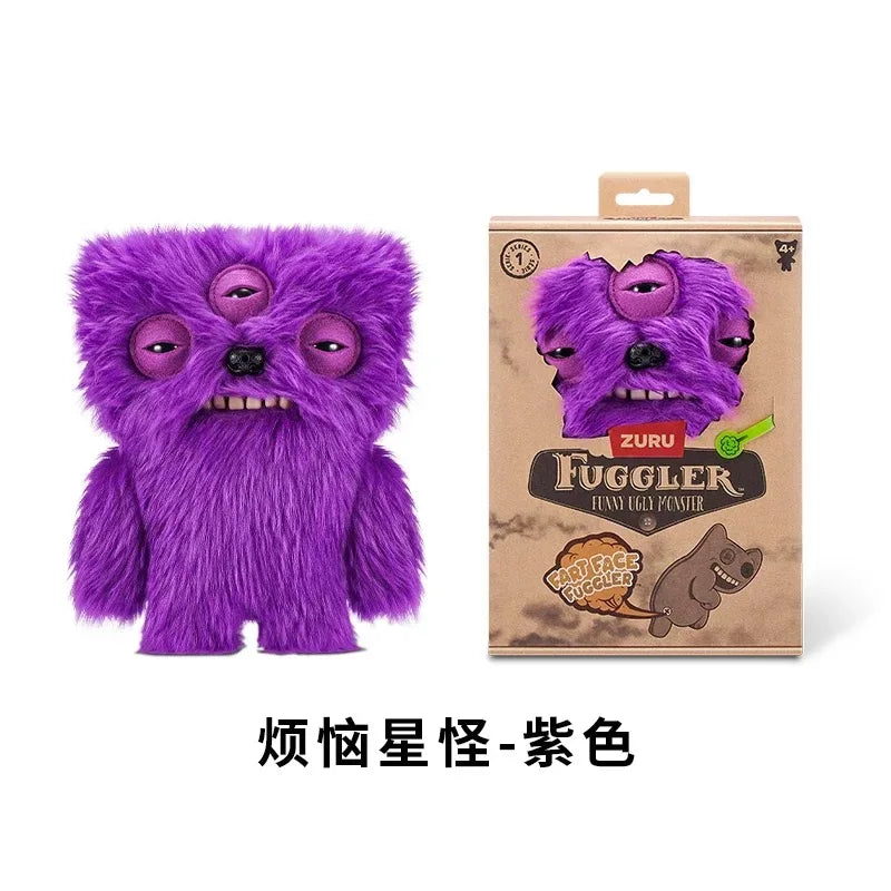 Fuggler Plush Toy Ugly Creature Wide Eyed Monster Collectible - ToylandEU