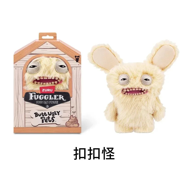 Fuggler Plush Toy Ugly Creature Wide Eyed Monster Collectible - ToylandEU