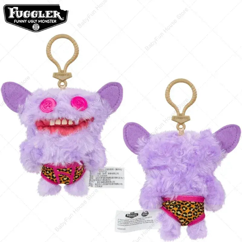 Fuggler Plush Toy Ugly Teeth Monster Cute Wide Eyed Gift - ToylandEU