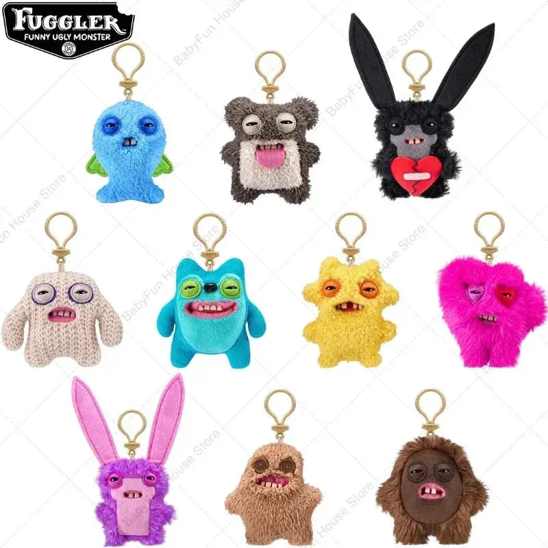 Fuggler Plush Toy Ugly Teeth Monster Cute Wide Eyed Gift - ToylandEU