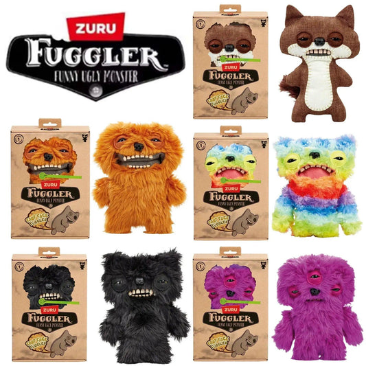  Fuggler Plush Ugly Monster Doll Soft Toy Huggable -  ToylandEU™