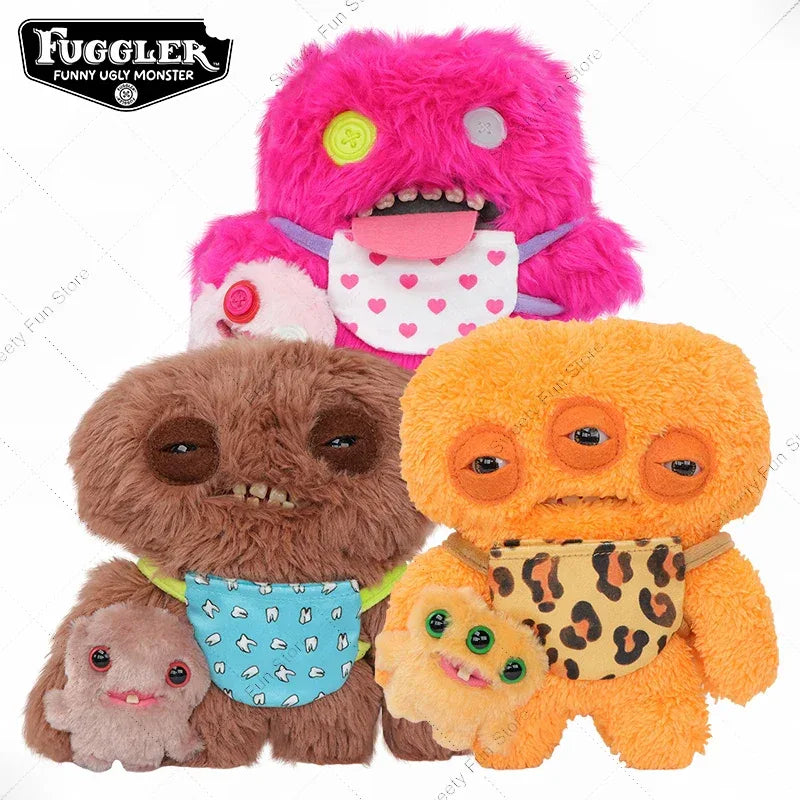 Fuggler Plush Ugly Monster Squidge Toy Mini Rascals Collectible - ToylandEU