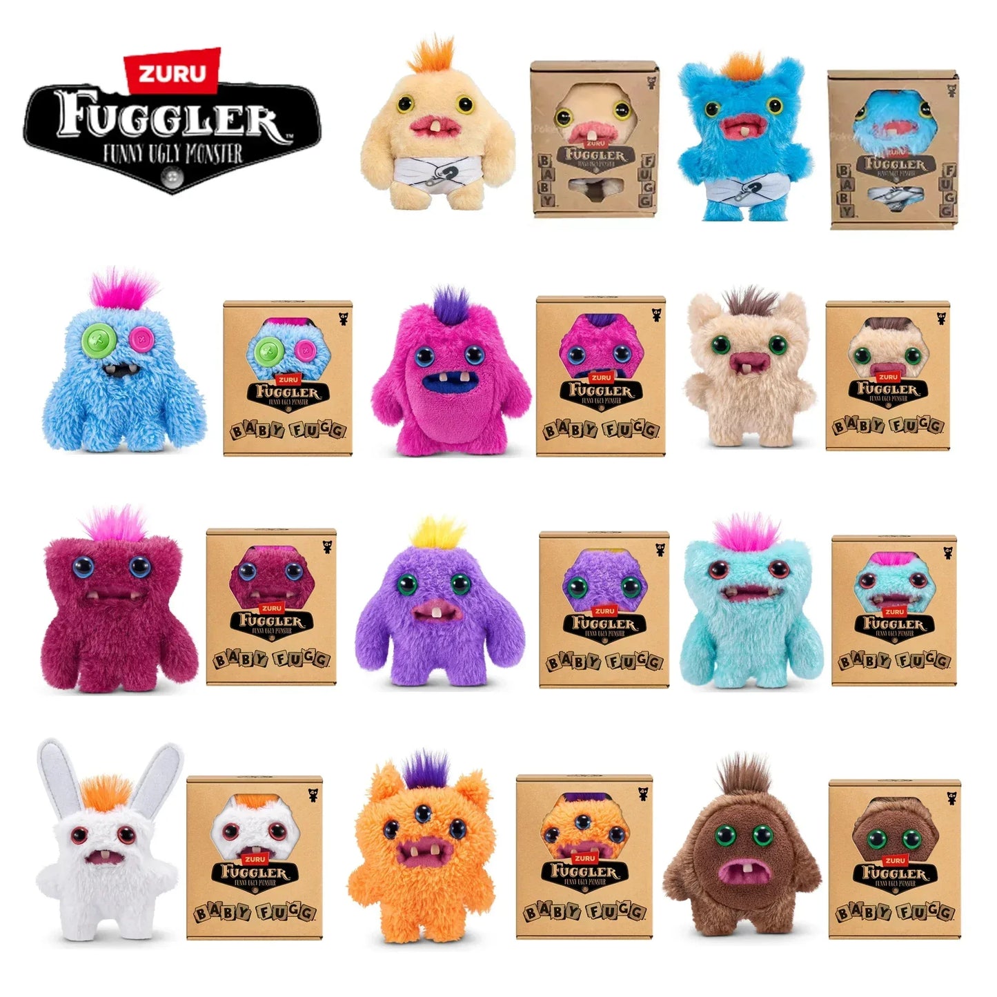 Fuggler Plush Ugly Teeth Monsters Toy For Collectors - ToylandEU