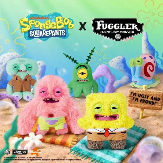  Fuggler SpongeBob Patrick Keychain Bag Charm Ugly Cute -  ToylandEU™