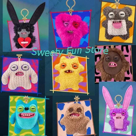  Fuggler Tooth Monster Plush Keychain Wide Eyed Doll -  ToylandEU™