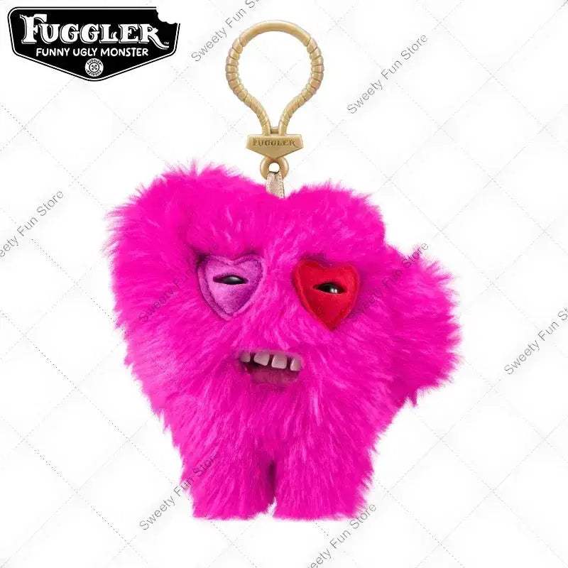 Fuggler Tooth Monster Plush Keychain Cute Wide Eyed Doll - ToylandEU
