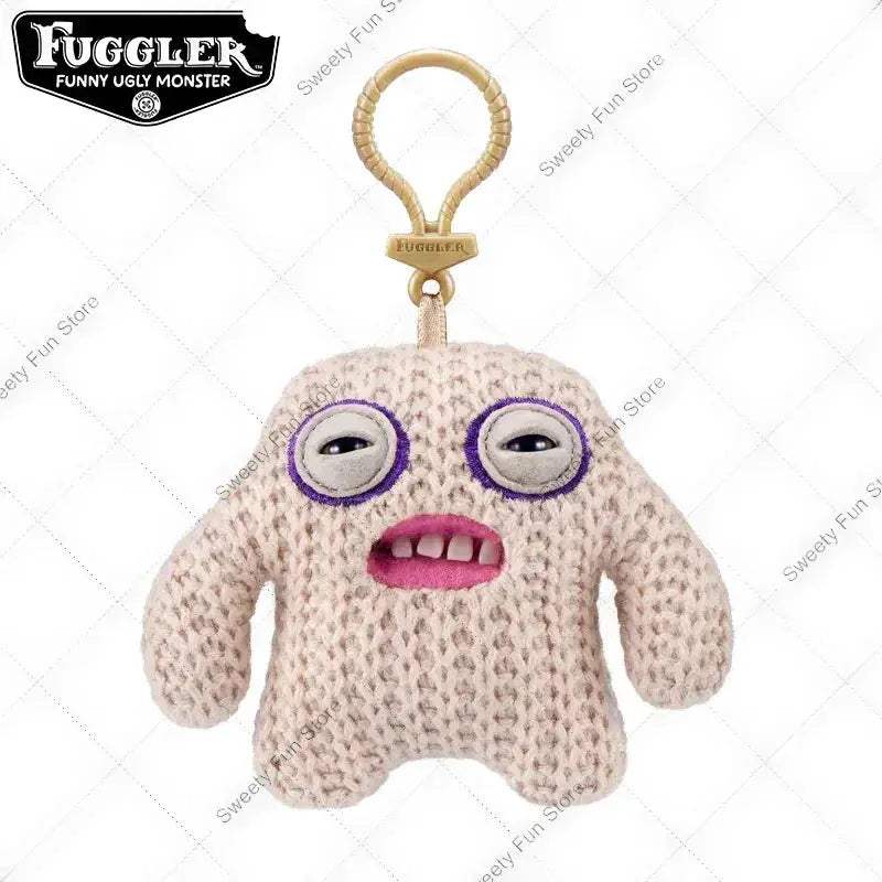Fuggler Tooth Monster Plush Keychain Cute Wide Eyed Doll - ToylandEU