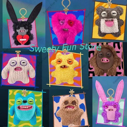  Fuggler Tooth Monster Plush Keychain Wide Eyed Doll -  ToylandEU™