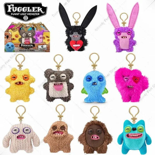  Fuggler Tooth Monster Plush Keychain Wide Eyed Doll -  ToylandEU™
