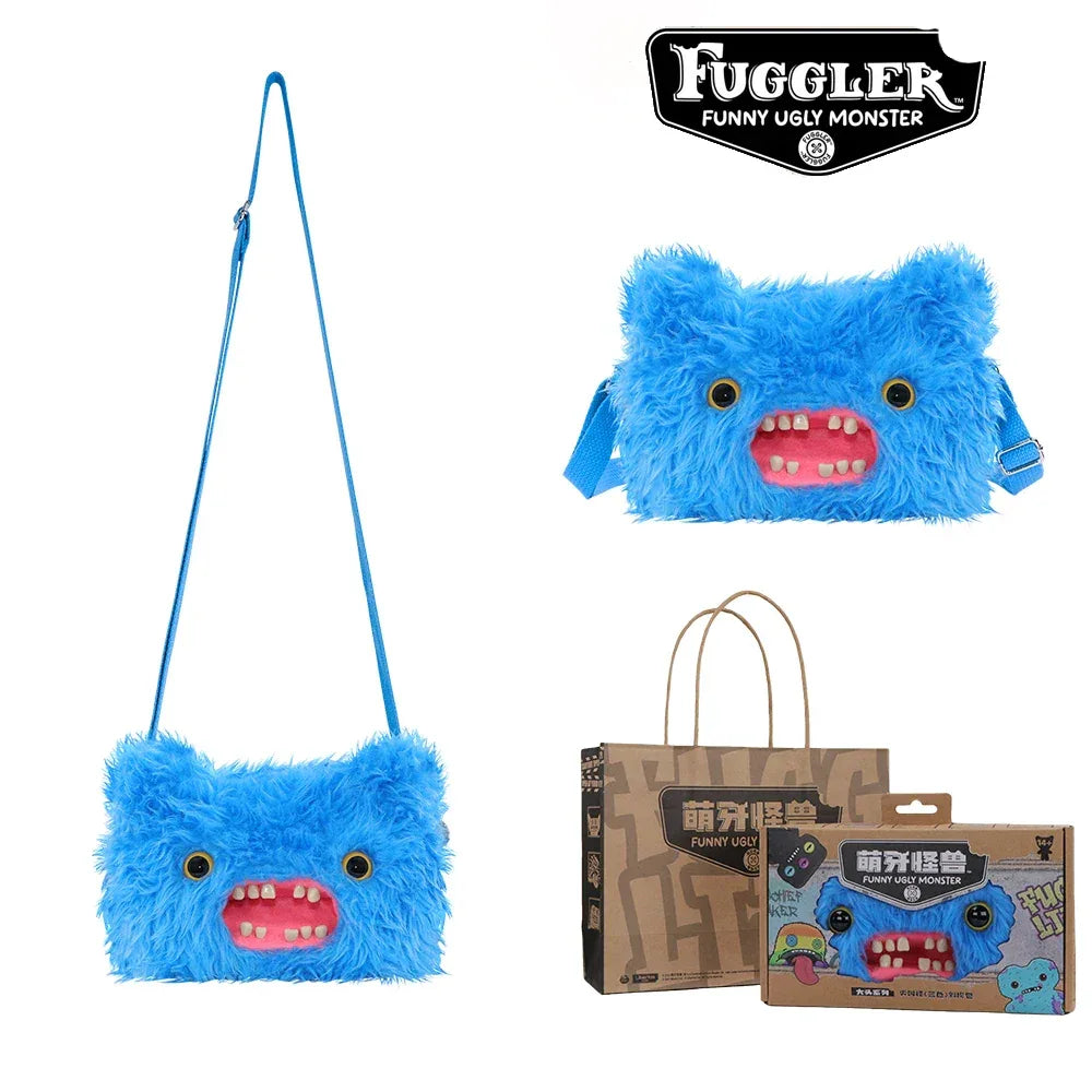 Fuggler Ugly Monster Plush Crossbody Bag With Chain Strap - ToylandEU