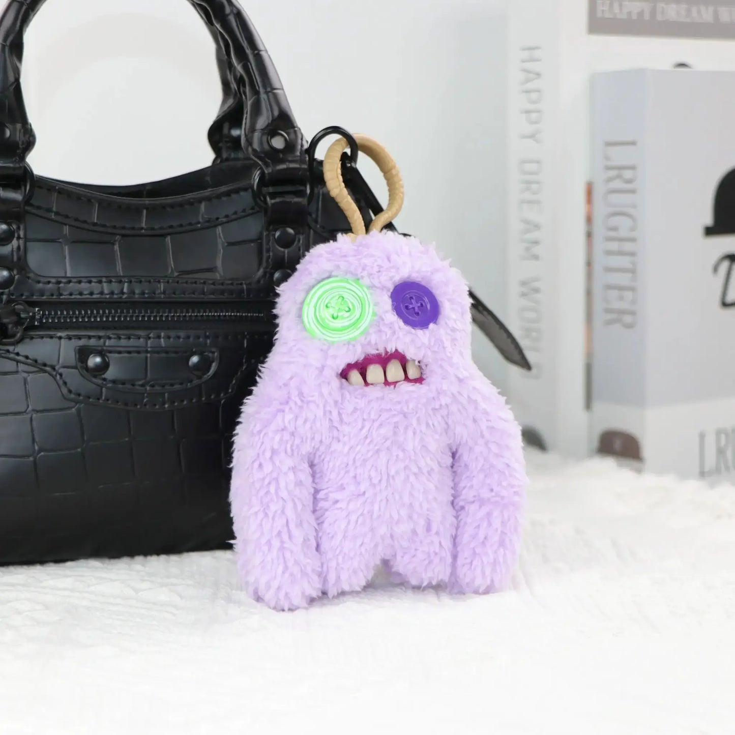 Fuggler Ugly Monster Plush Keychain Doll With Teeth - ToylandEU