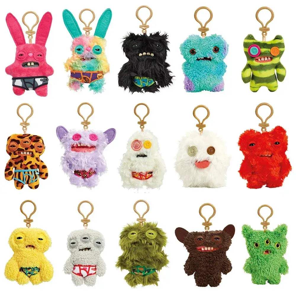 Fuggler Ugly Monster Plush Keychain Doll With Teeth - ToylandEU